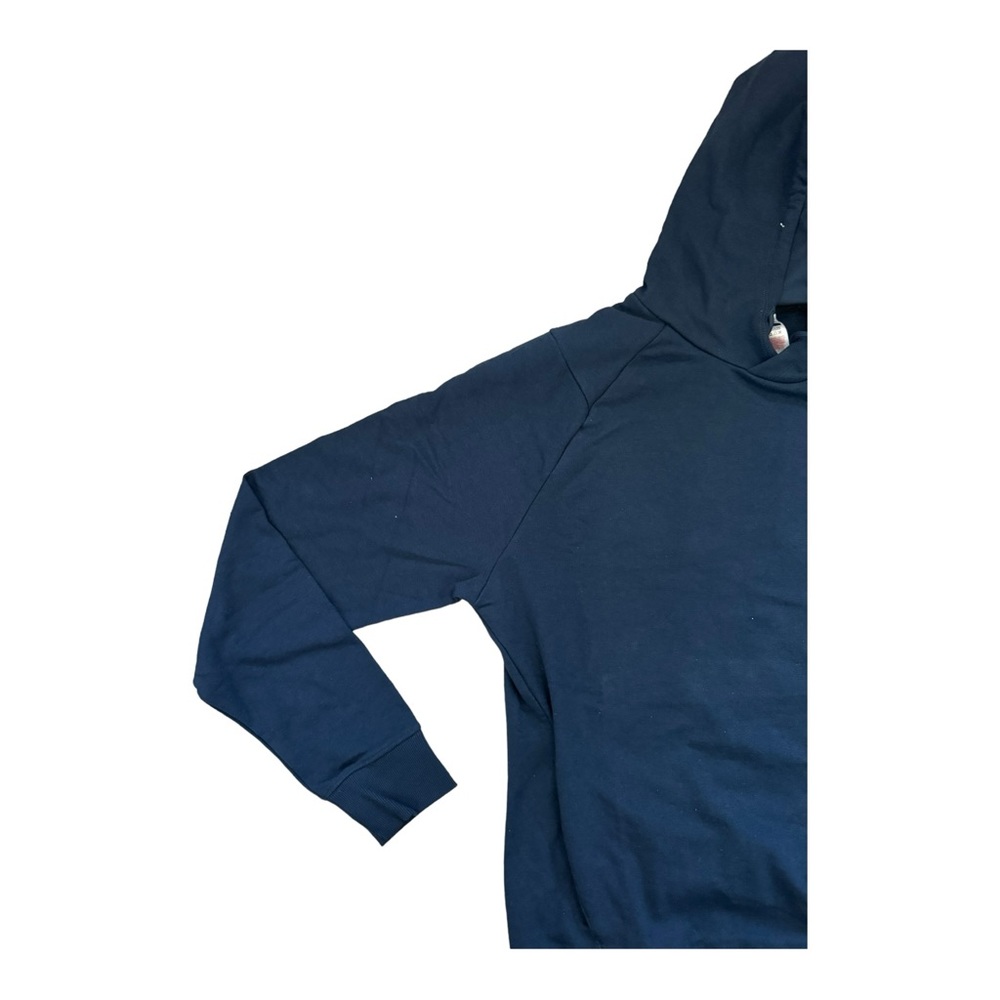 Gymshark Bold Hoodie, Navy, Multiple Sizes, Slim Fit, Men Activewear - Picture 6 of 10
